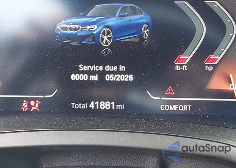 2019 BMW 330Xi z USA, uszkodzony, nr VIN WBA5R7C55KAJ80694